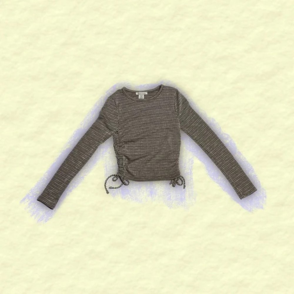 Cinched Longsleeve Top